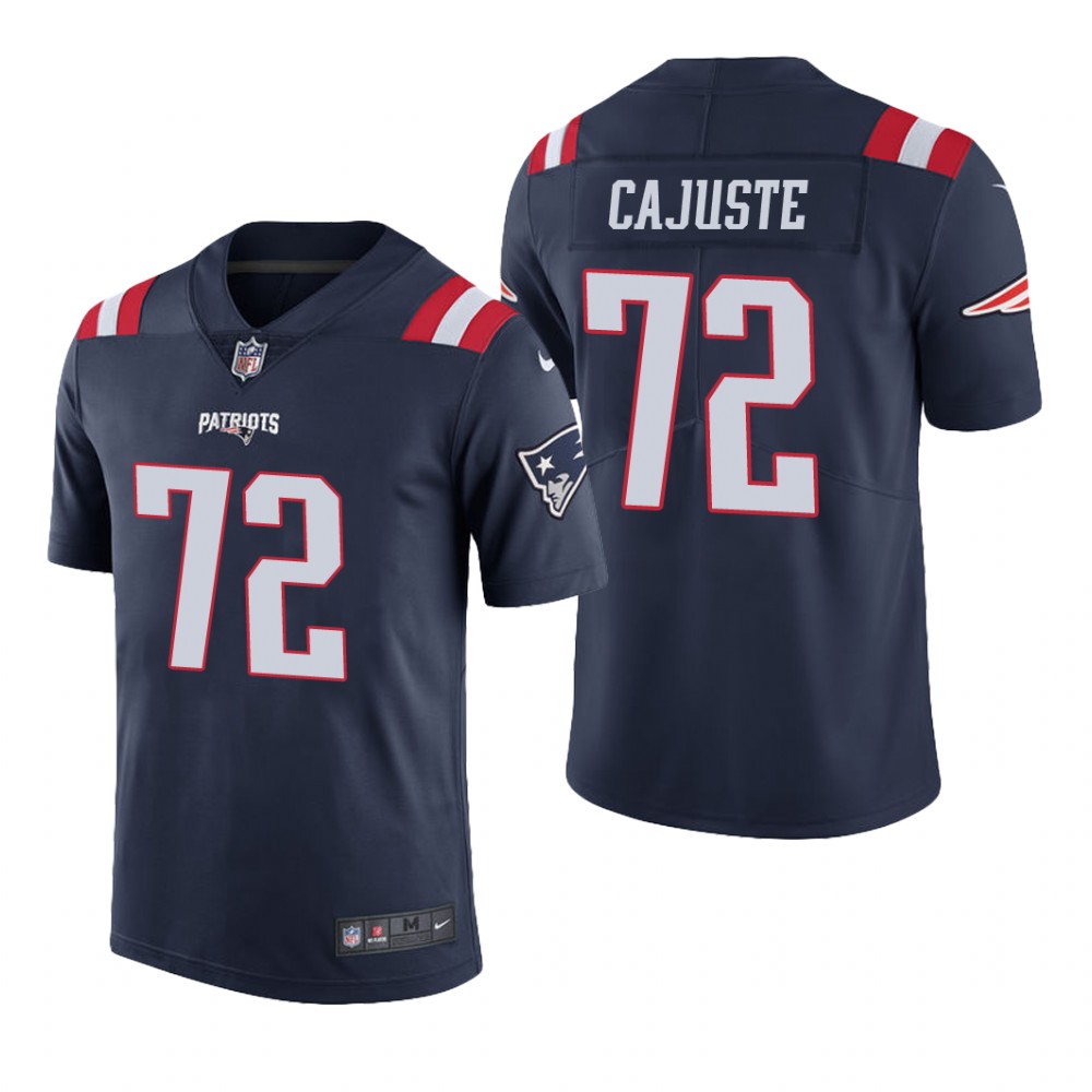 New England Patriots Yodny Cajuste Navy Jersey Color Rush Limited - Men's