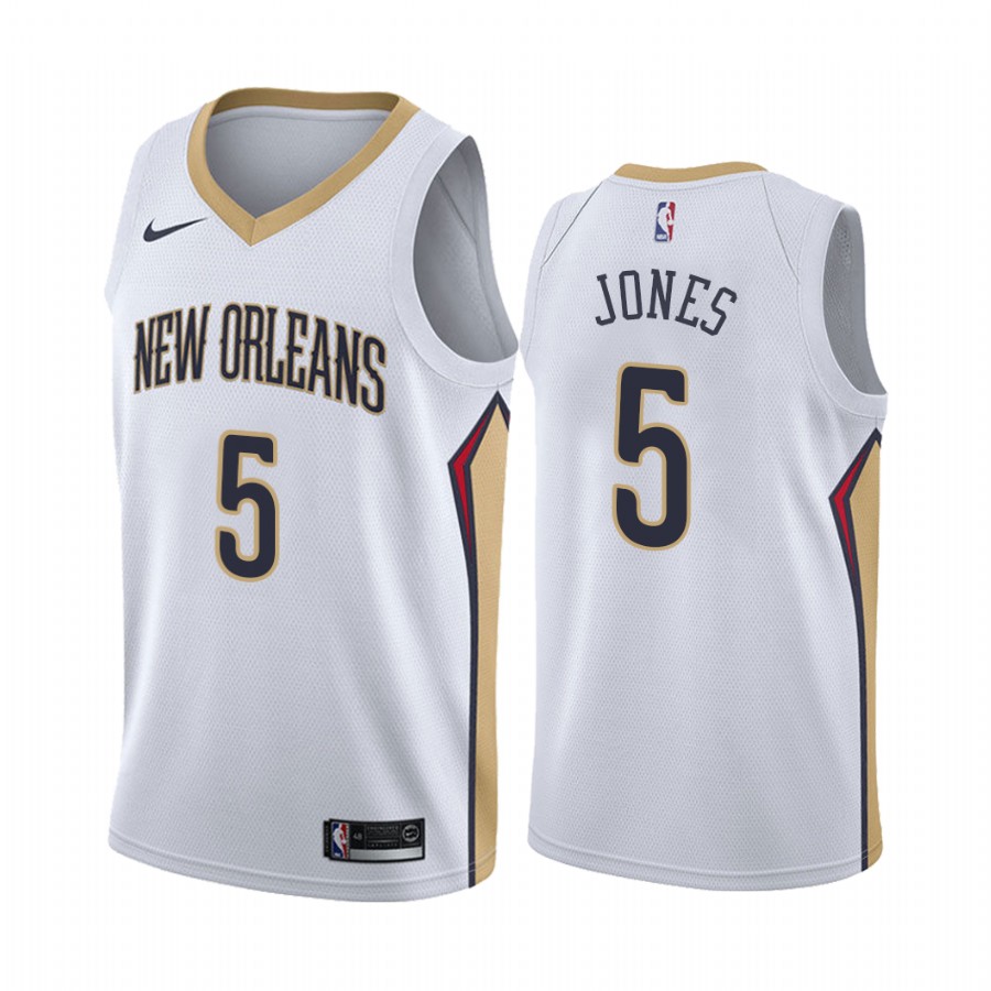 New Orleans Pelicans Herbert Jones 2021 NBA Draft #5 Association Edition Jersey White