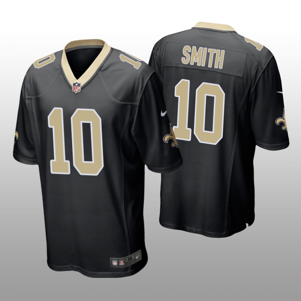 New Orleans Saints #10 Black Men's Tre'Quan Smith Game Jersey