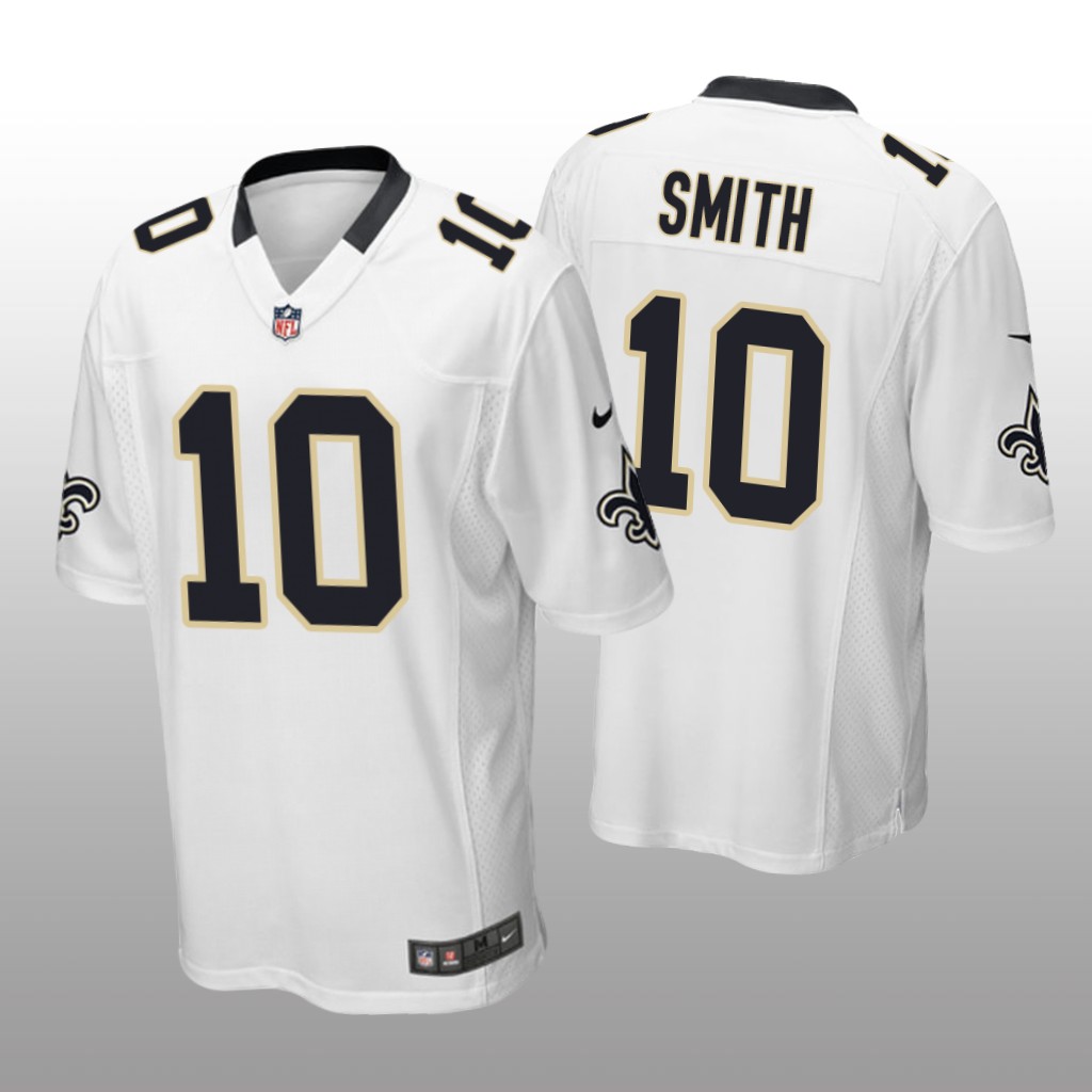 New Orleans Saints #10 White Men's Tre'Quan Smith Game Jersey