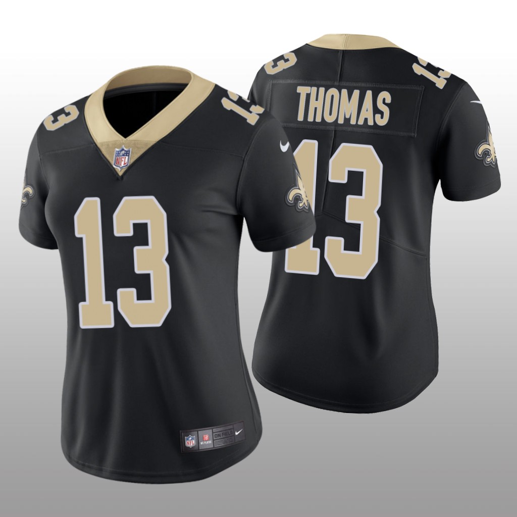 New Orleans Saints #13 Black Michael Thomas Game Jersey - Women