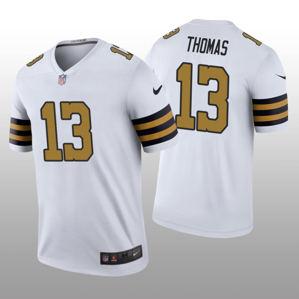 New Orleans Saints #13 Michael Thomas White legend color rush Jersey - Men's