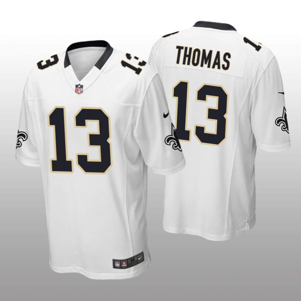 New Orleans Saints #13 White Men's Michael Thomas Game Jersey
