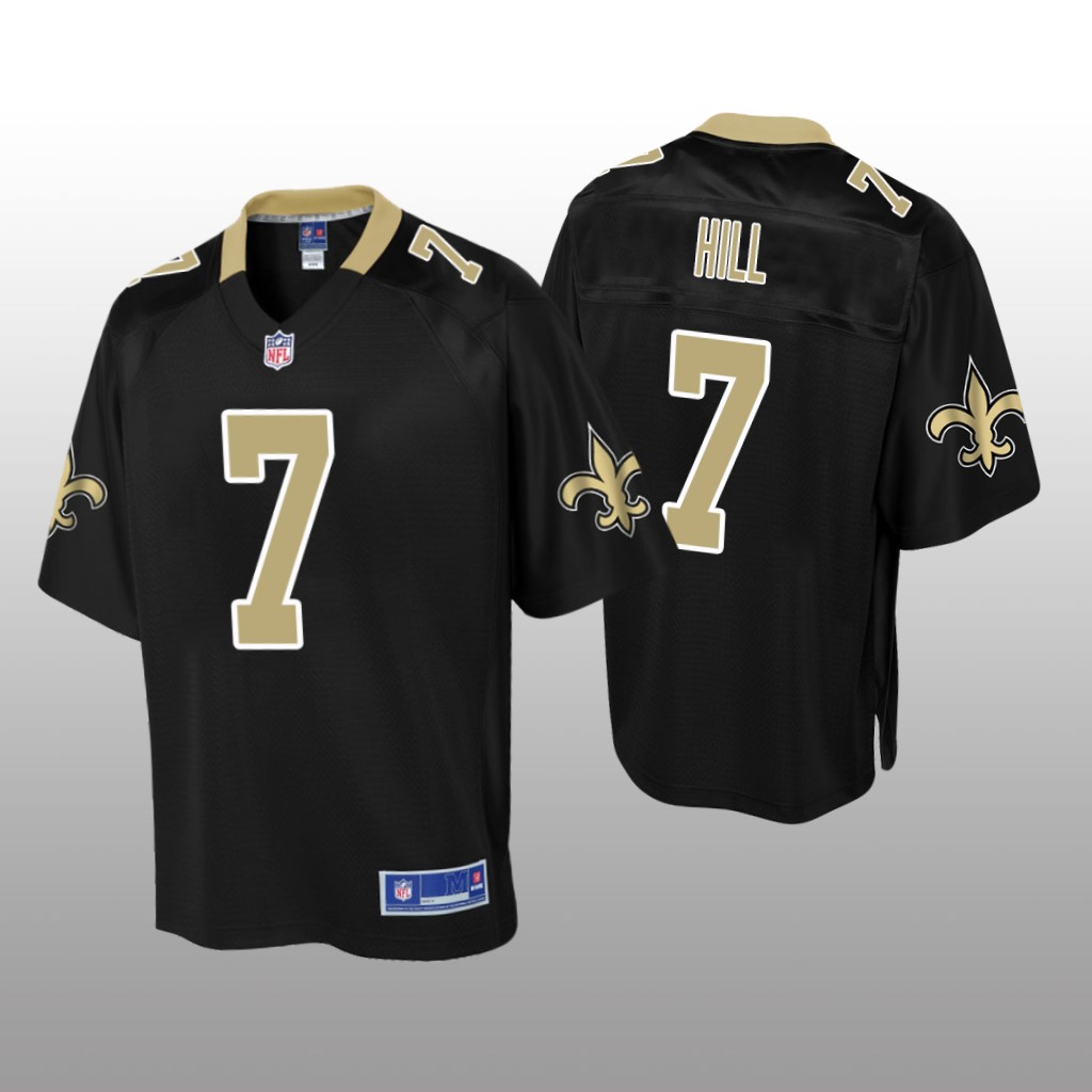 New Orleans Saints #7 Black Taysom Hill Pro Line Jersey - Youth