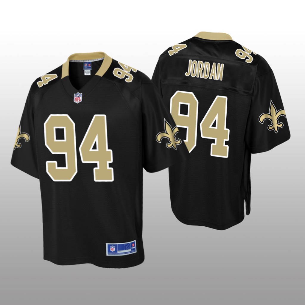 New Orleans Saints #94 Black Cameron Jordan Pro Line Jersey - Youth