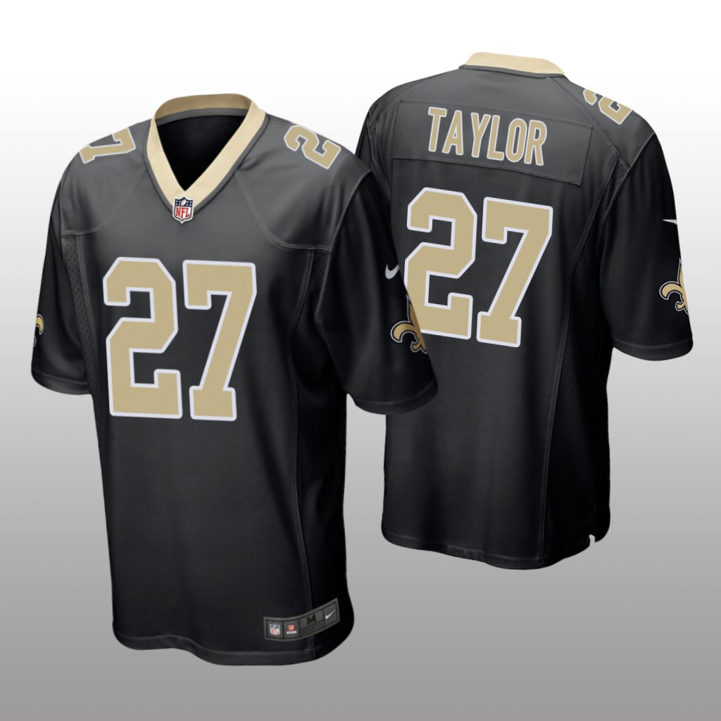 New Orleans Saints Alontae Taylor Black Jersey Game - Men's