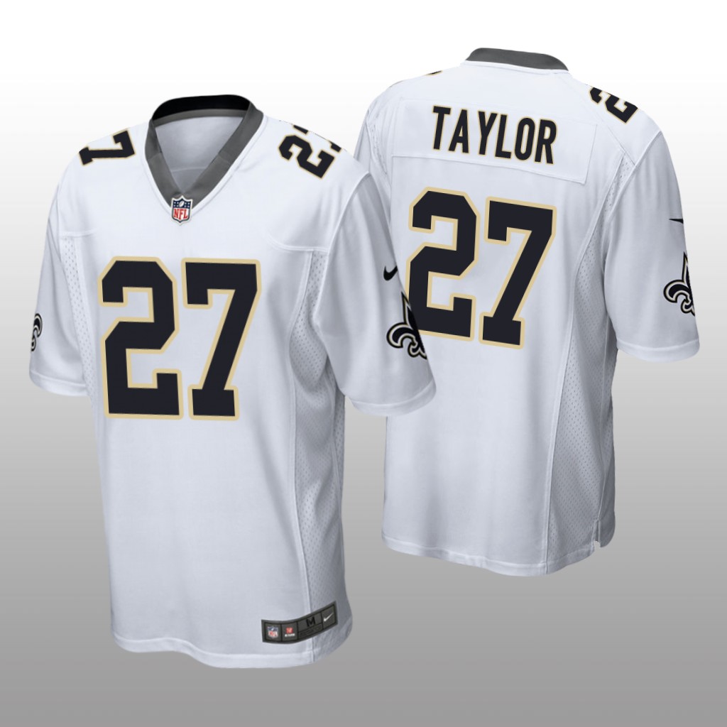 New Orleans Saints Alontae Taylor White Jersey Game - Men's