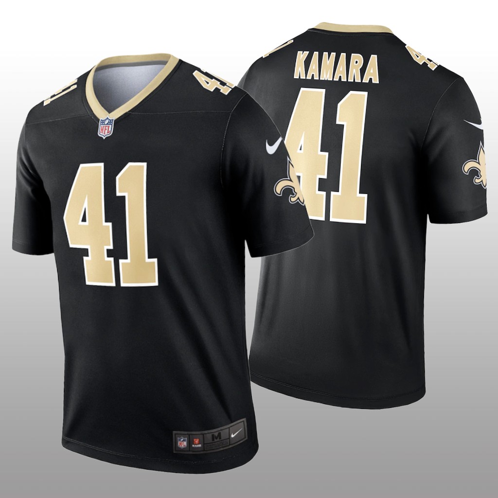 New Orleans Saints Alvin Kamara Black Jersey Legend - Men's