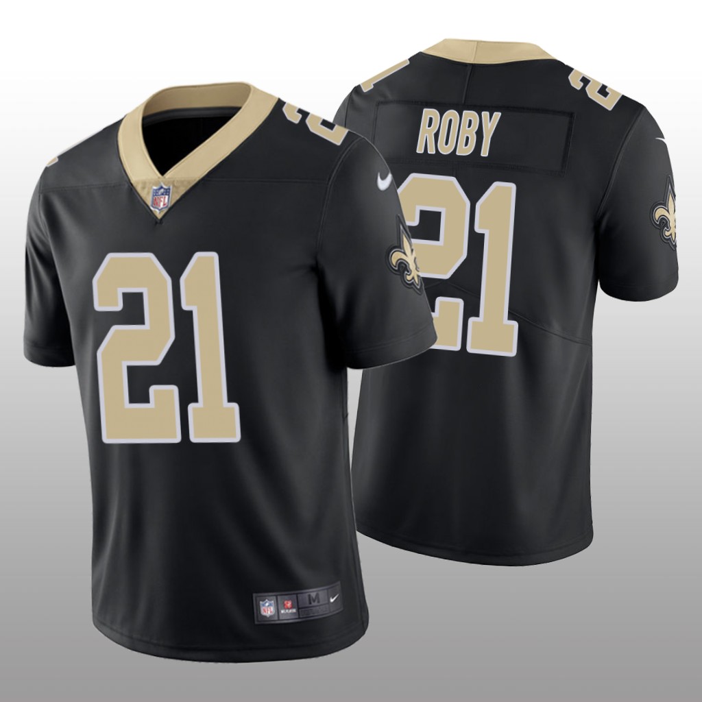 New Orleans Saints Bradley Roby Black Jersey Vapor Limited - Men's