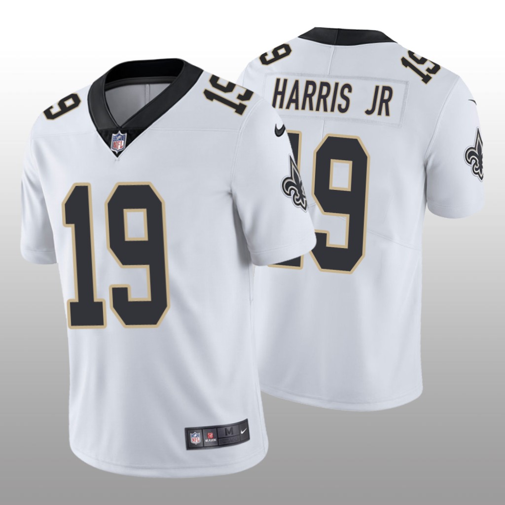 New Orleans Saints Chris Harris Jr White Jersey Vapor Limited - Men's