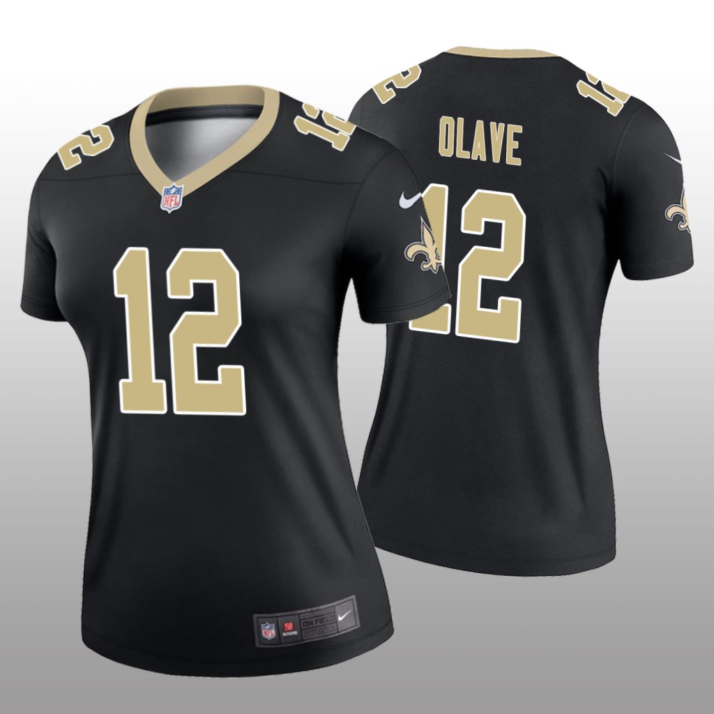 New Orleans Saints Chris Olave Black Jersey Legend - Women's