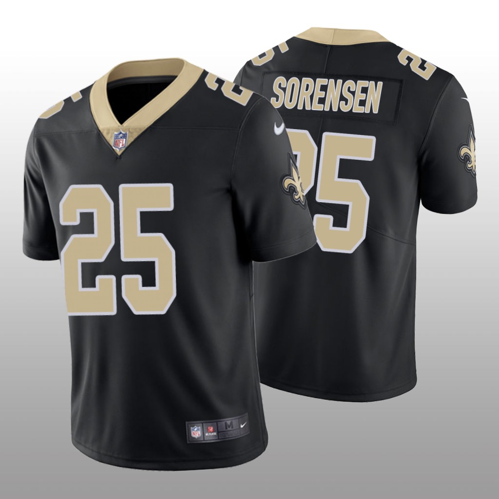 New Orleans Saints Daniel Sorensen Black Jersey Vapor Limited - Men's