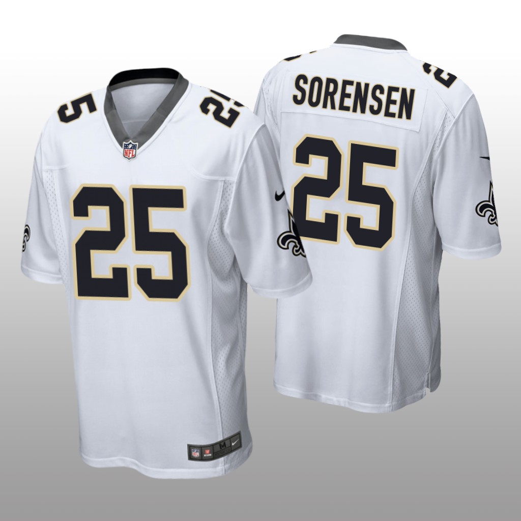 New Orleans Saints Daniel Sorensen White Jersey Game - Men's
