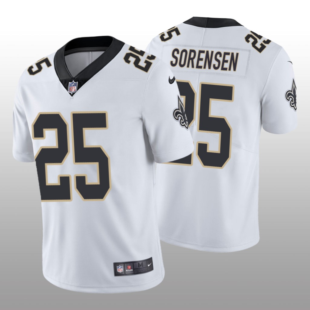 New Orleans Saints Daniel Sorensen White Jersey Vapor Limited - Men's