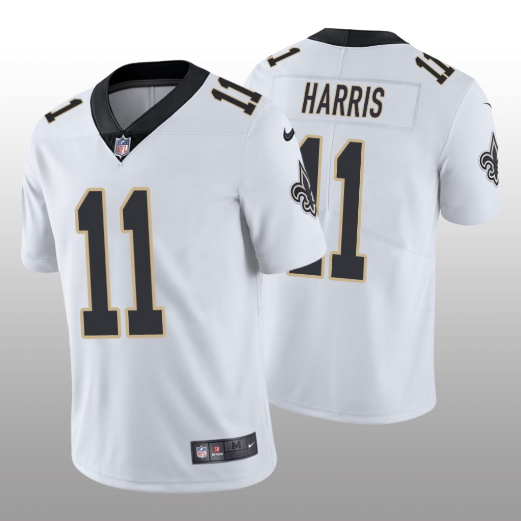 New Orleans Saints Deonte Harris White Jersey Vapor Limited - Men's