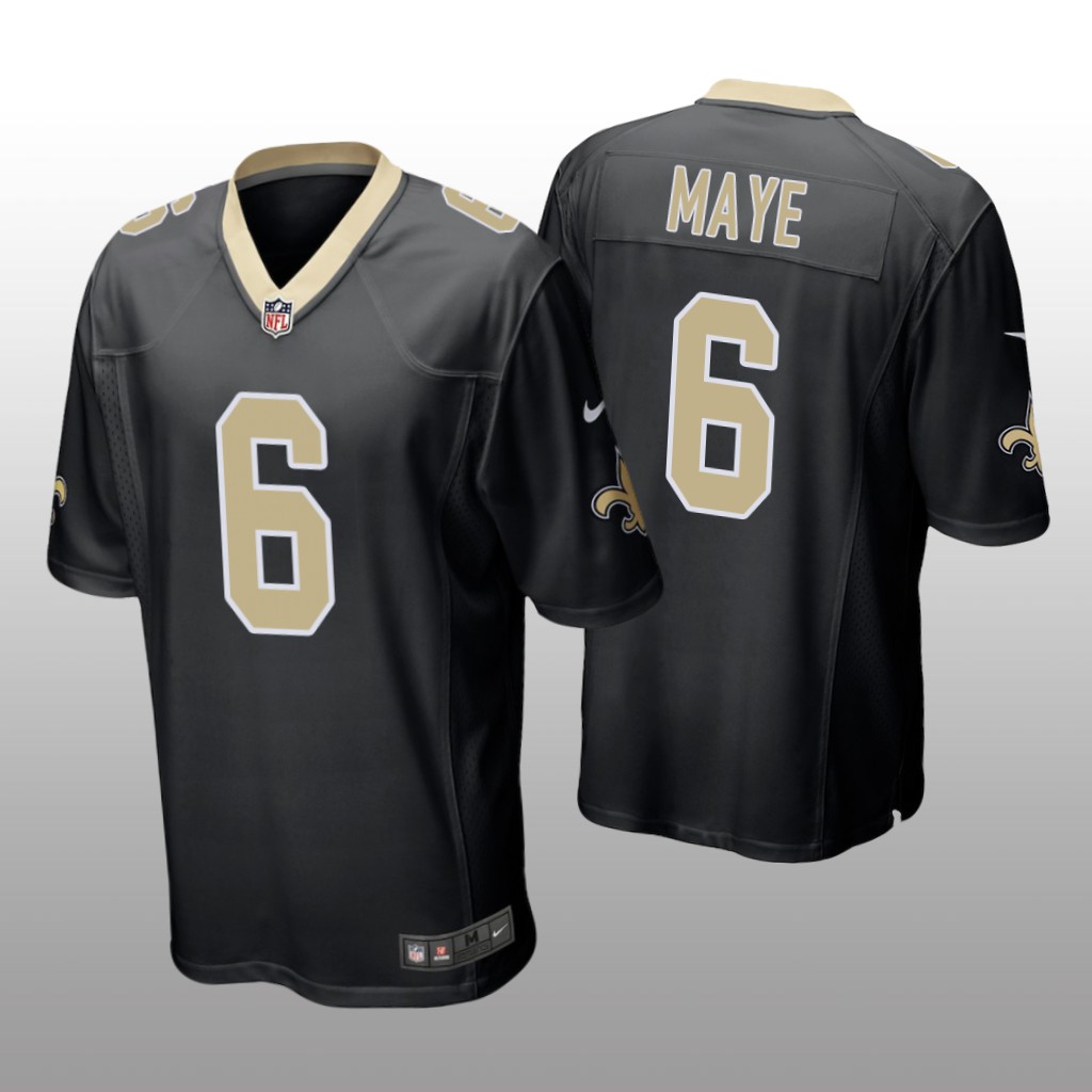 New Orleans Saints Marcus Maye Black Jersey Game - Men's