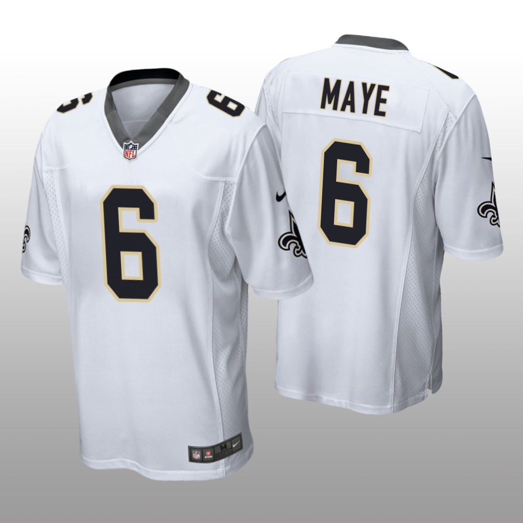 New Orleans Saints Marcus Maye White Jersey Game - Men's