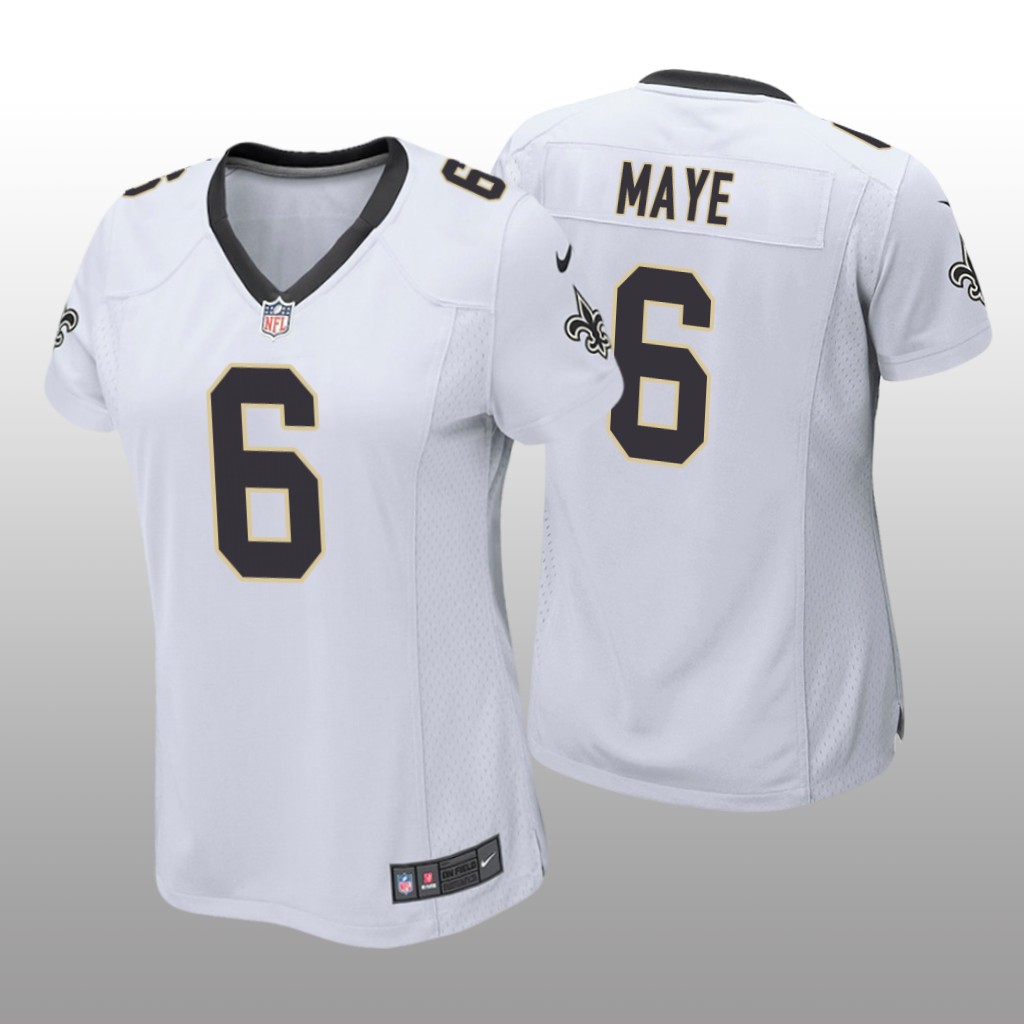 New Orleans Saints Marcus Maye White Jersey Game - Women's
