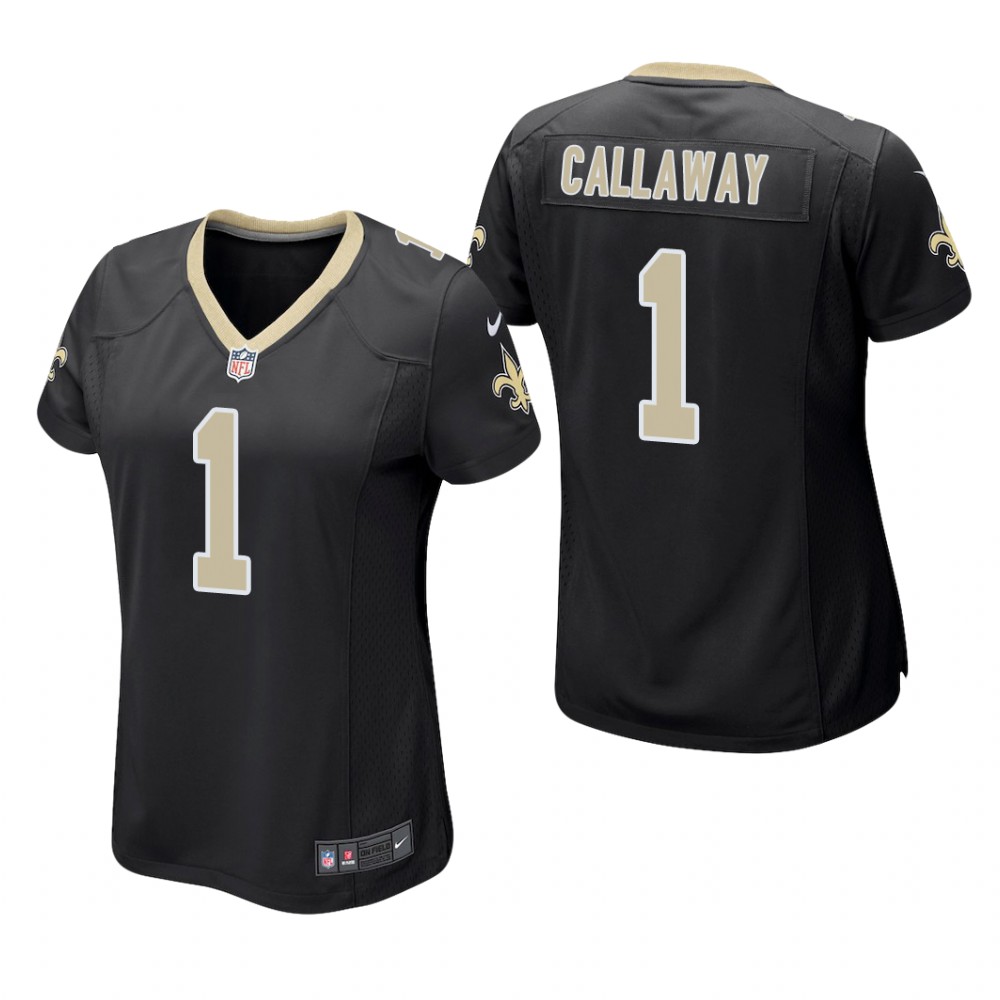 New Orleans Saints Marquez Callaway Black Jersey Game - Women's
