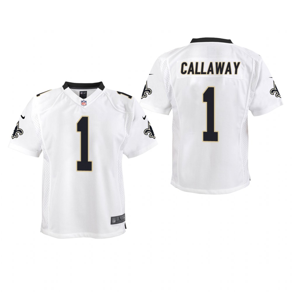 New Orleans Saints Marquez Callaway White Jersey Game - Youth
