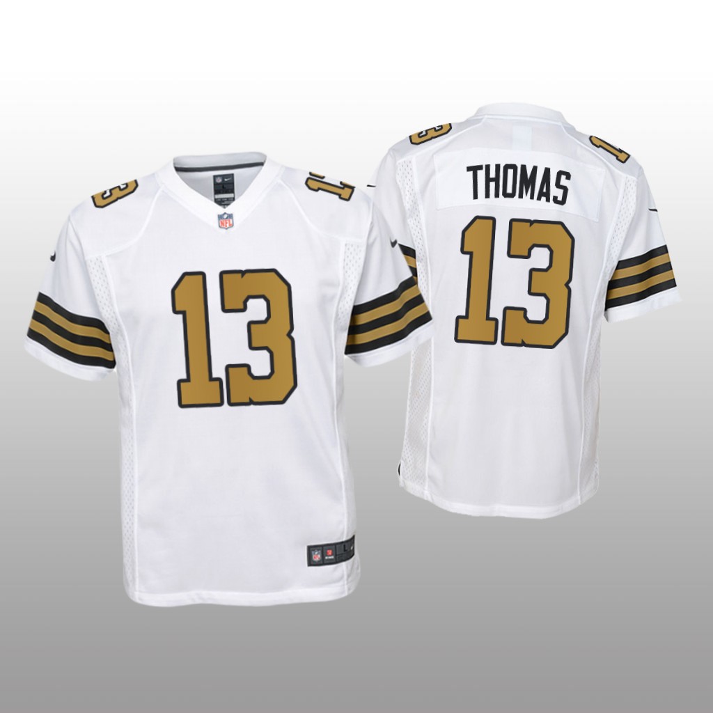 New Orleans Saints Michael Thomas White Jersey Game - Youth