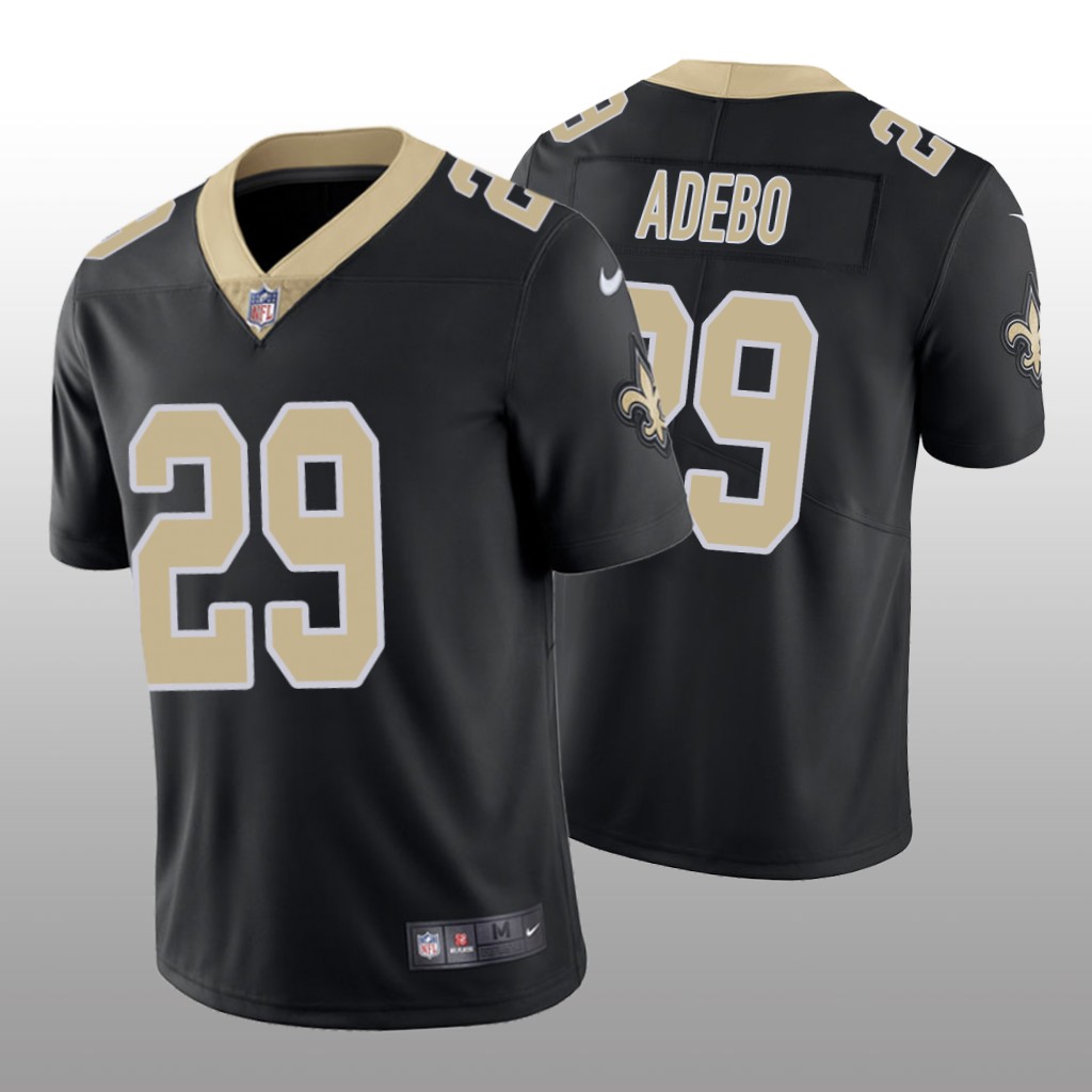 New Orleans Saints Paulson Adebo Black Jersey Vapor Limited - Men's