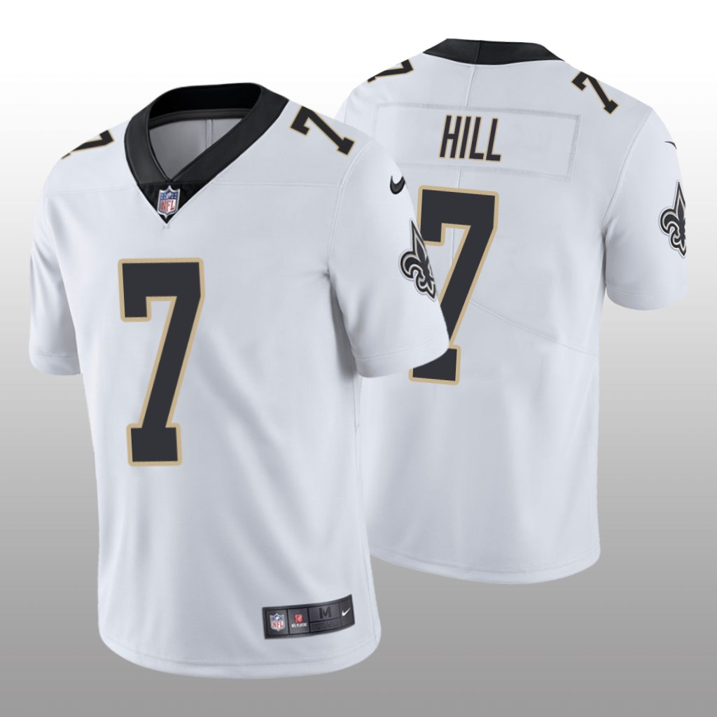 New Orleans Saints Taysom Hill White Jersey Vapor Limited - Men's