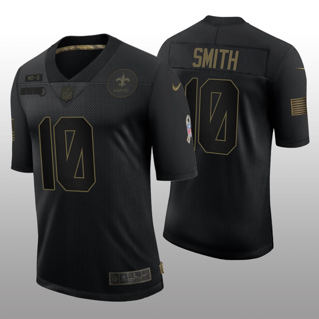 New Orleans Saints Tre'quan Smith Black Limited Jersey 2020 Salute to Service - Men's