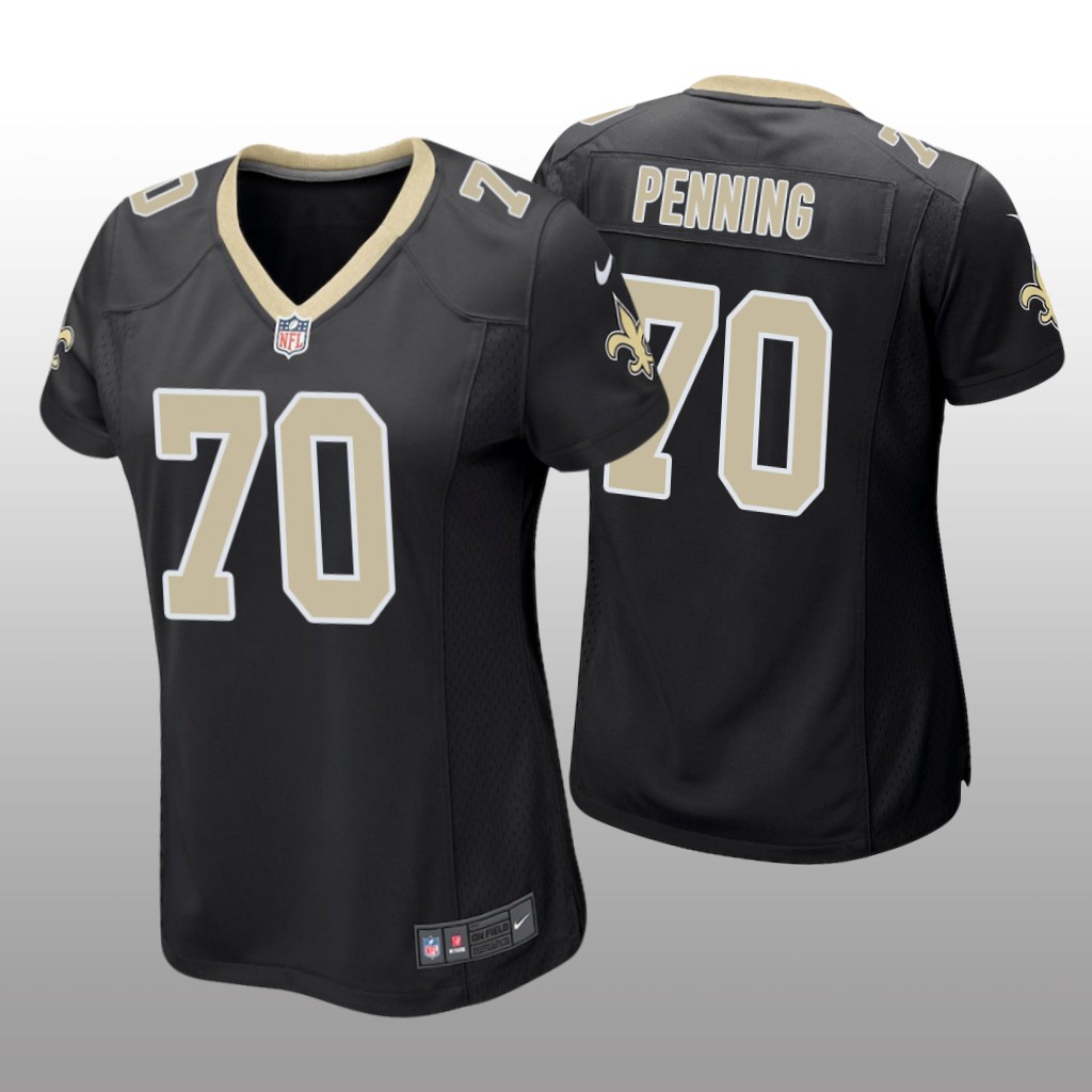 New Orleans Saints Trevor Penning Black Jersey Game - Women's