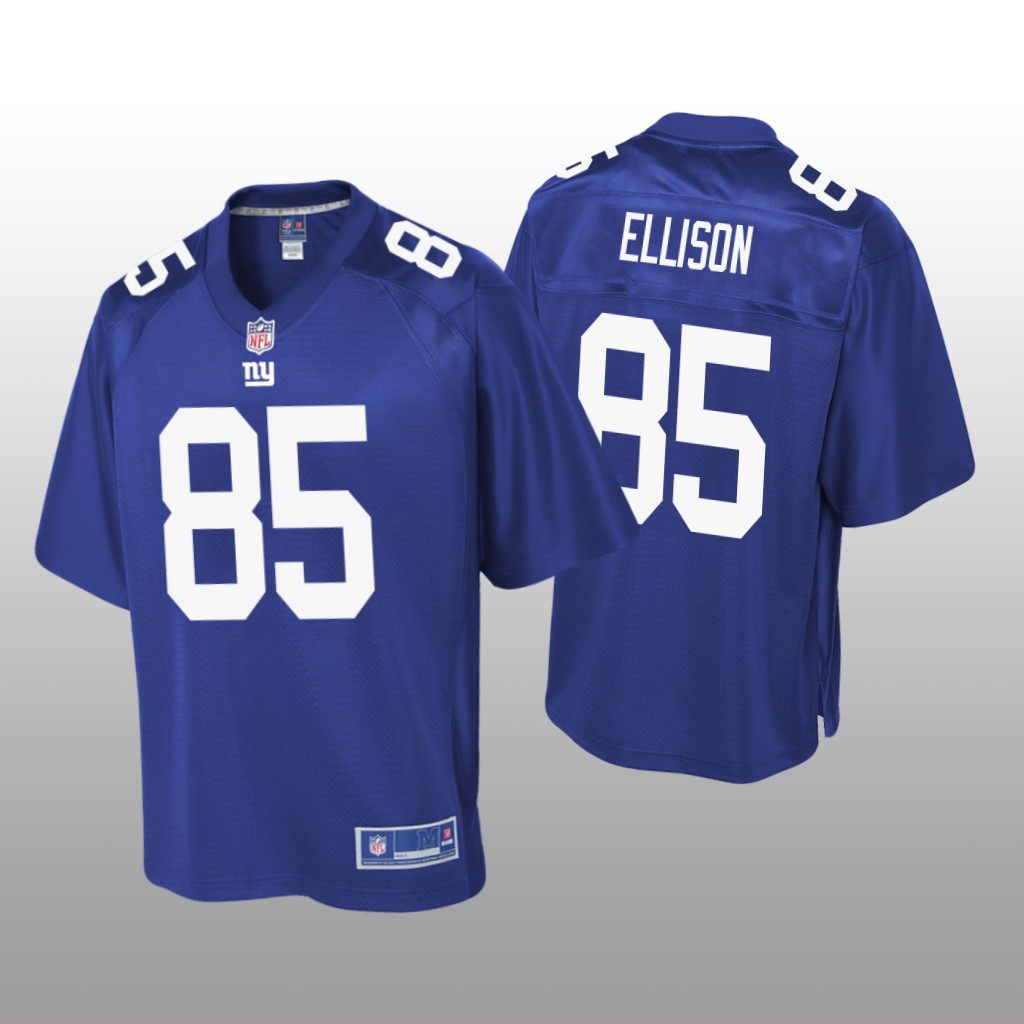 New York Giants #85 Royal Rhett Ellison Pro Line Jersey - Youth