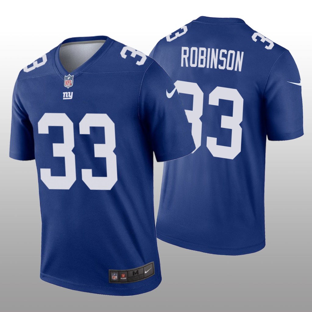 New York Giants Aaron Robinson Royal Jersey Legend - Men's