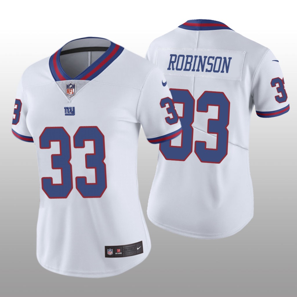 New York Giants Aaron Robinson White Jersey Color Rush Limited - Women's