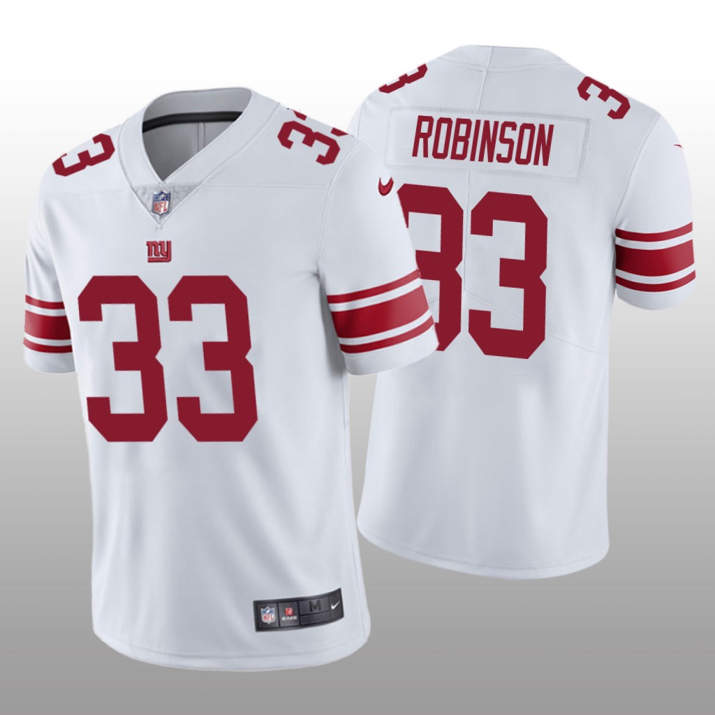New York Giants Aaron Robinson White Jersey Vapor Limited - Men's