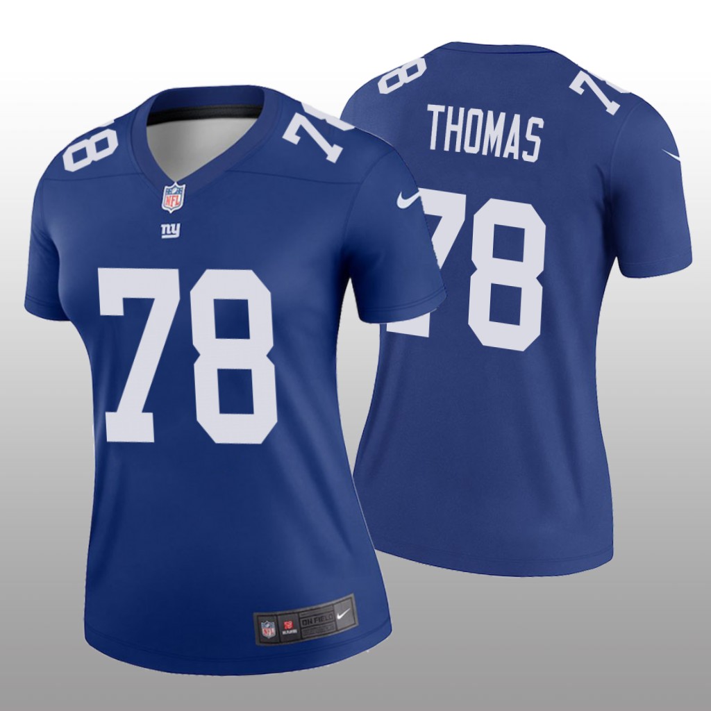New York Giants Andrew Thomas Royal Jersey Legend - Women's