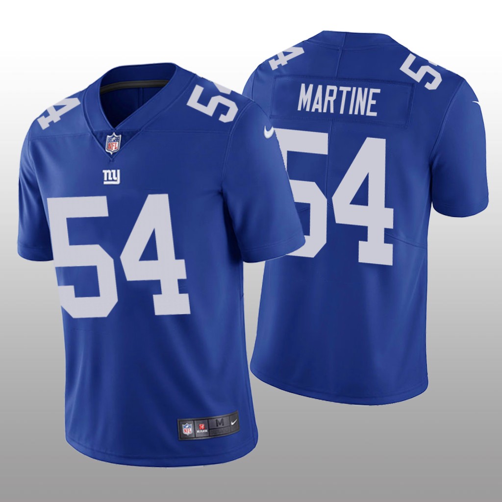 New York Giants Blake Martinez Blue Jersey Vapor Limited - Men's