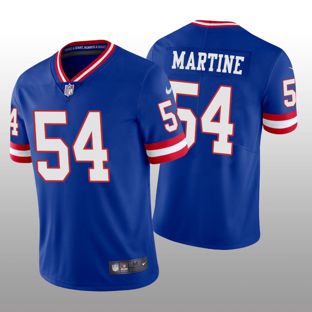 New York Giants Blake Martinez Royal Jersey Vapor Limited - Men's