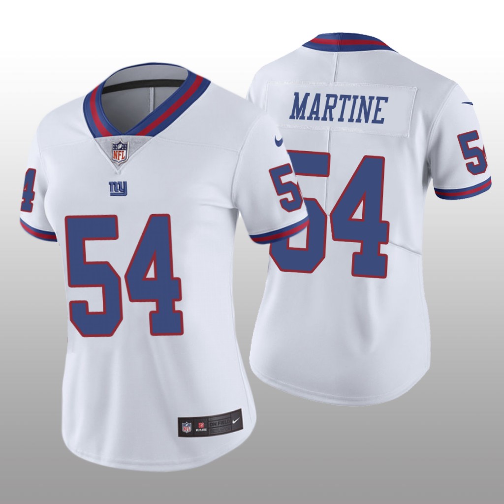 New York Giants Blake Martinez White Jersey Color Rush Limited - Women's