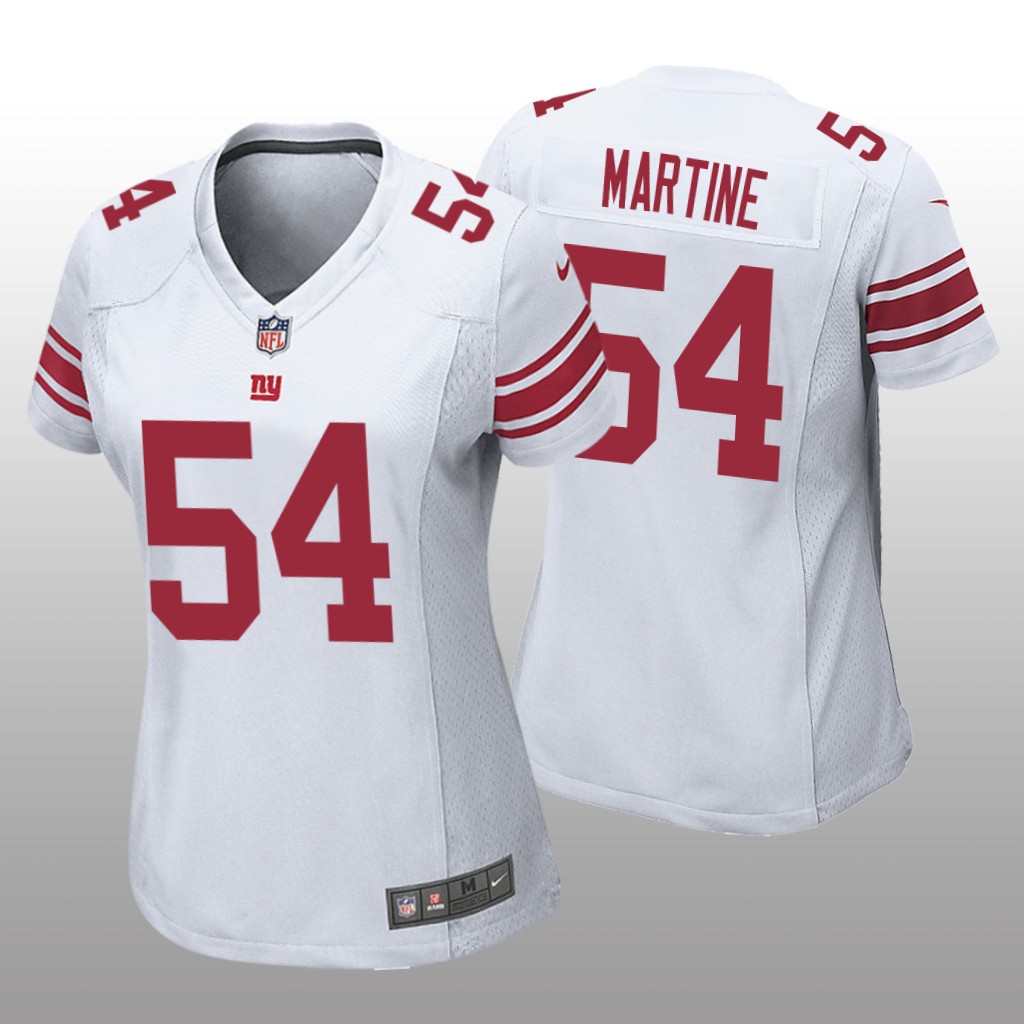 New York Giants Blake Martinez White Jersey Game - Women's