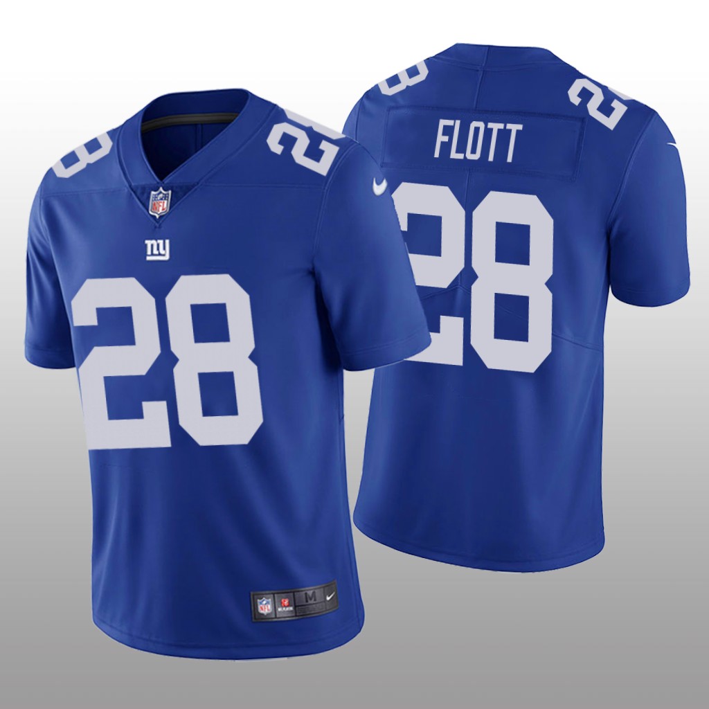 New York Giants Cordale Flott Blue Jersey Vapor Limited - Men's