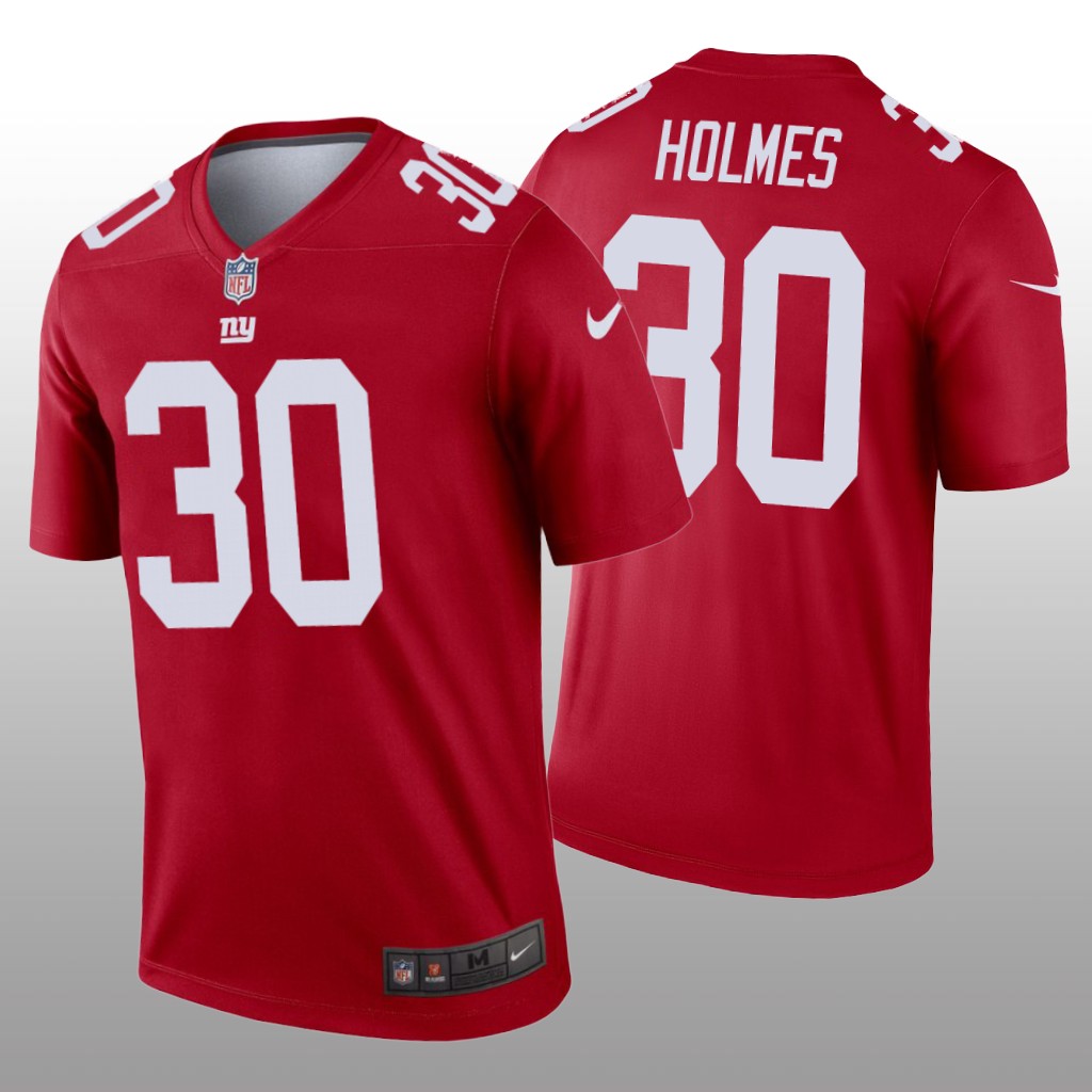 New York Giants Darnay Holmes Red Jersey Inverted Legend - Men's