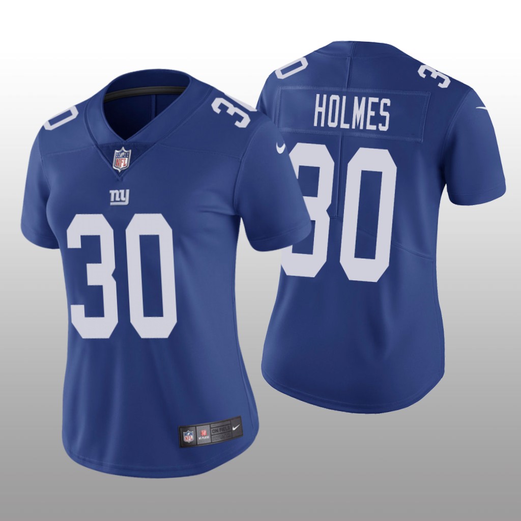 New York Giants Darnay Holmes Royal Jersey Vapor Limited - Women's