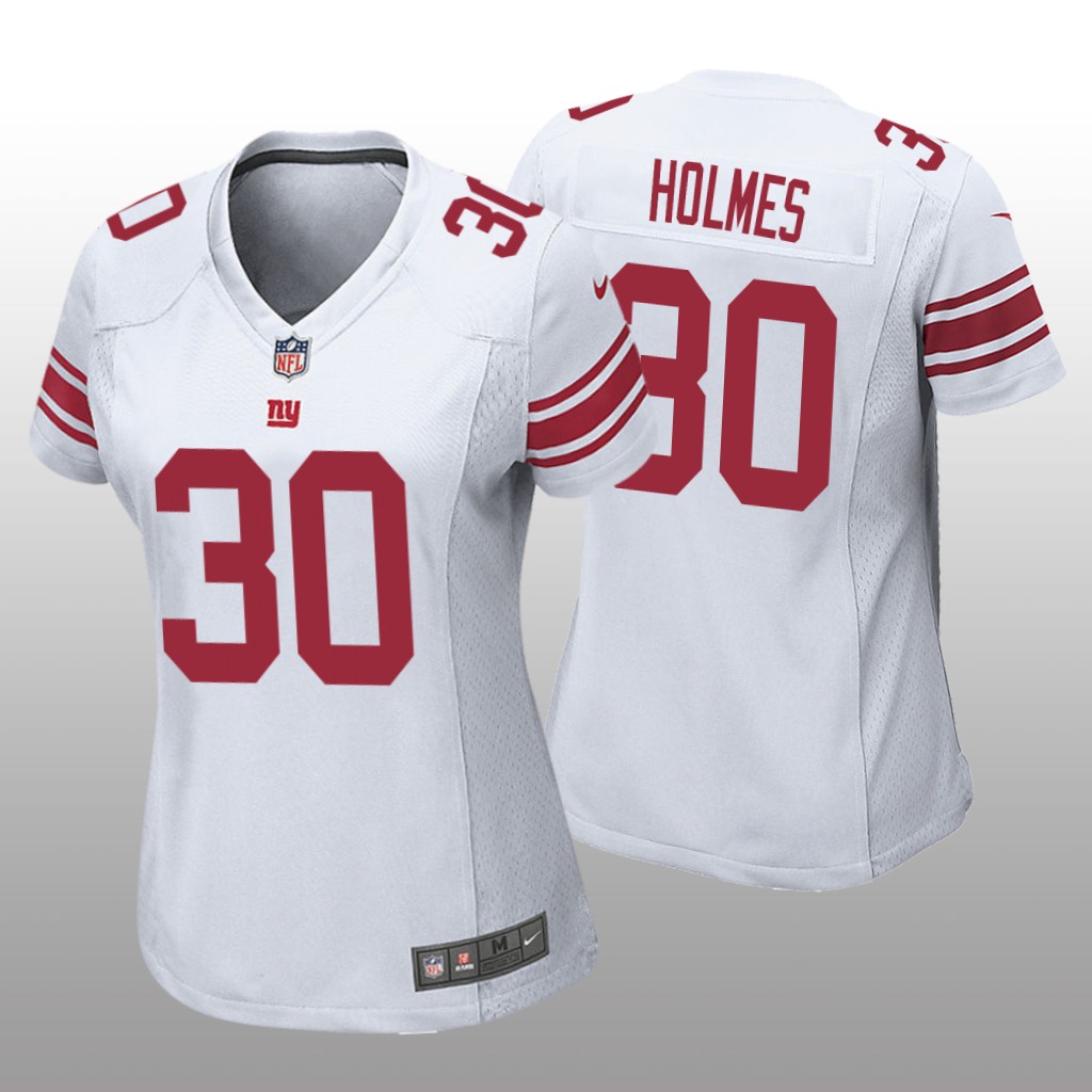New York Giants Darnay Holmes White Jersey Game - Women's
