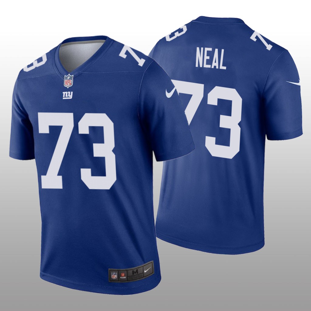 New York Giants Evan Neal Royal Jersey Legend - Men's