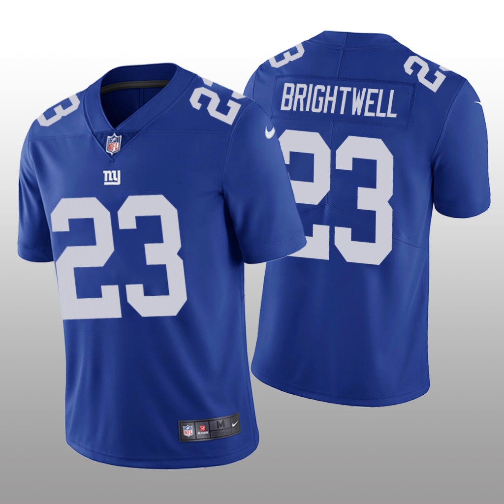 New York Giants Gary Brightwell Blue Jersey Vapor Limited Vapor Limited - Men's