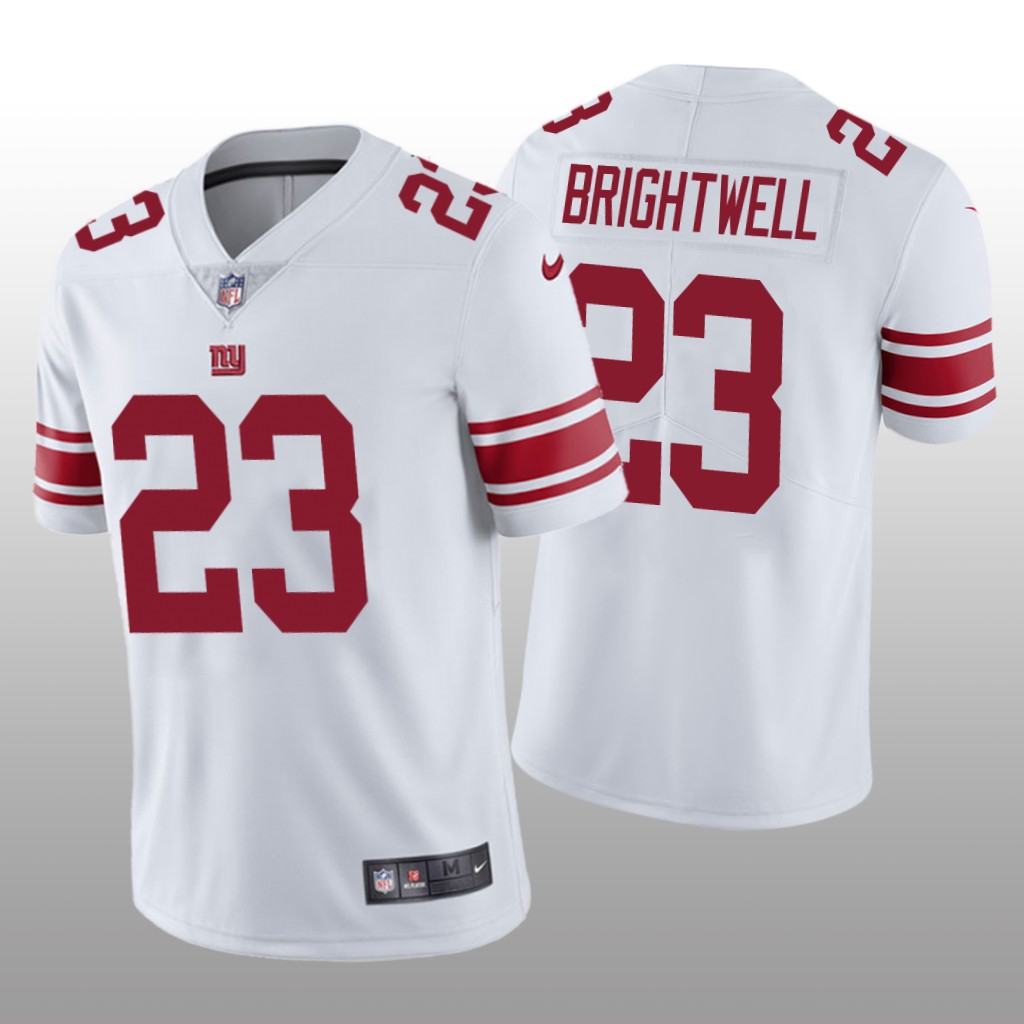 New York Giants Gary Brightwell White Jersey Vapor Limited Vapor Limited - Men's