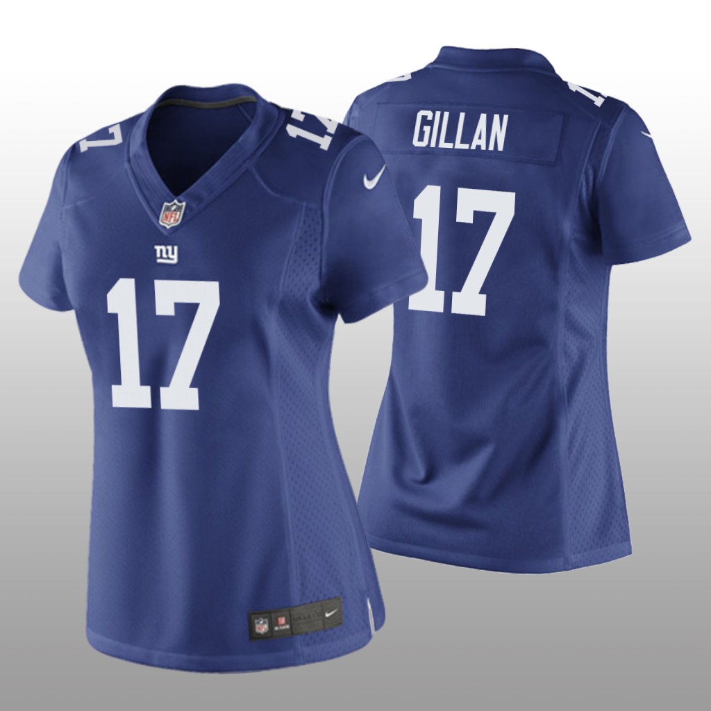 New York Giants Jamie Gillan Royal Jersey Game - Women's
