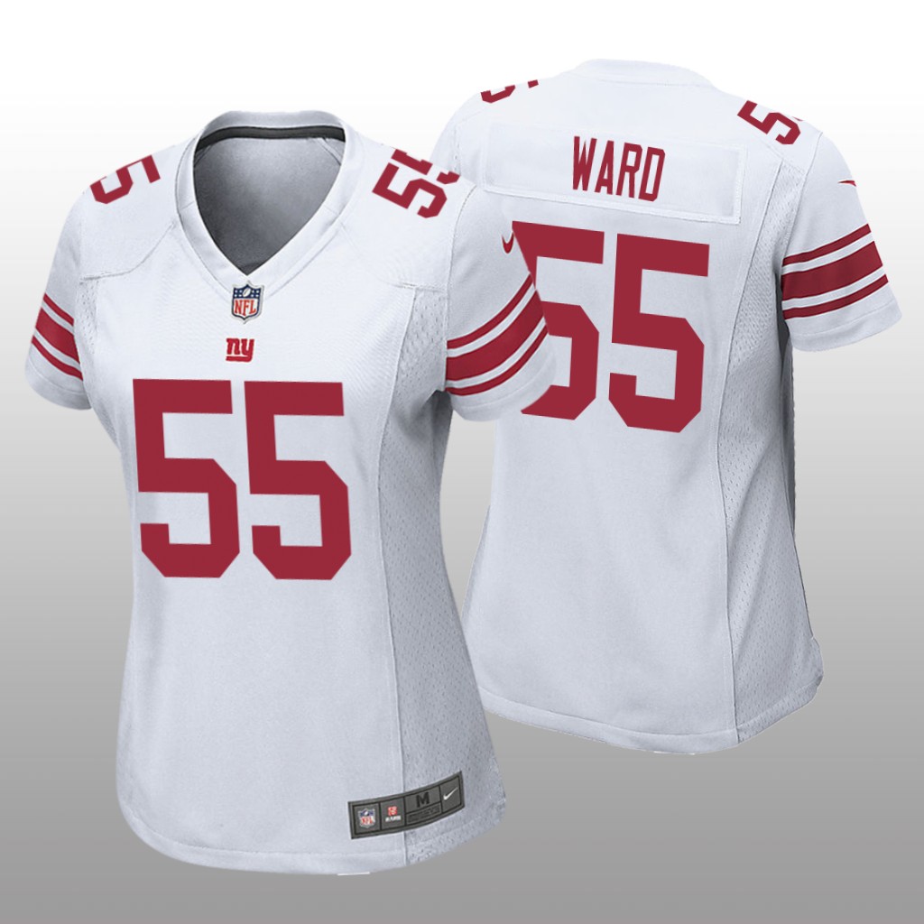 New York Giants Jihad Ward White Jersey Game - Women's