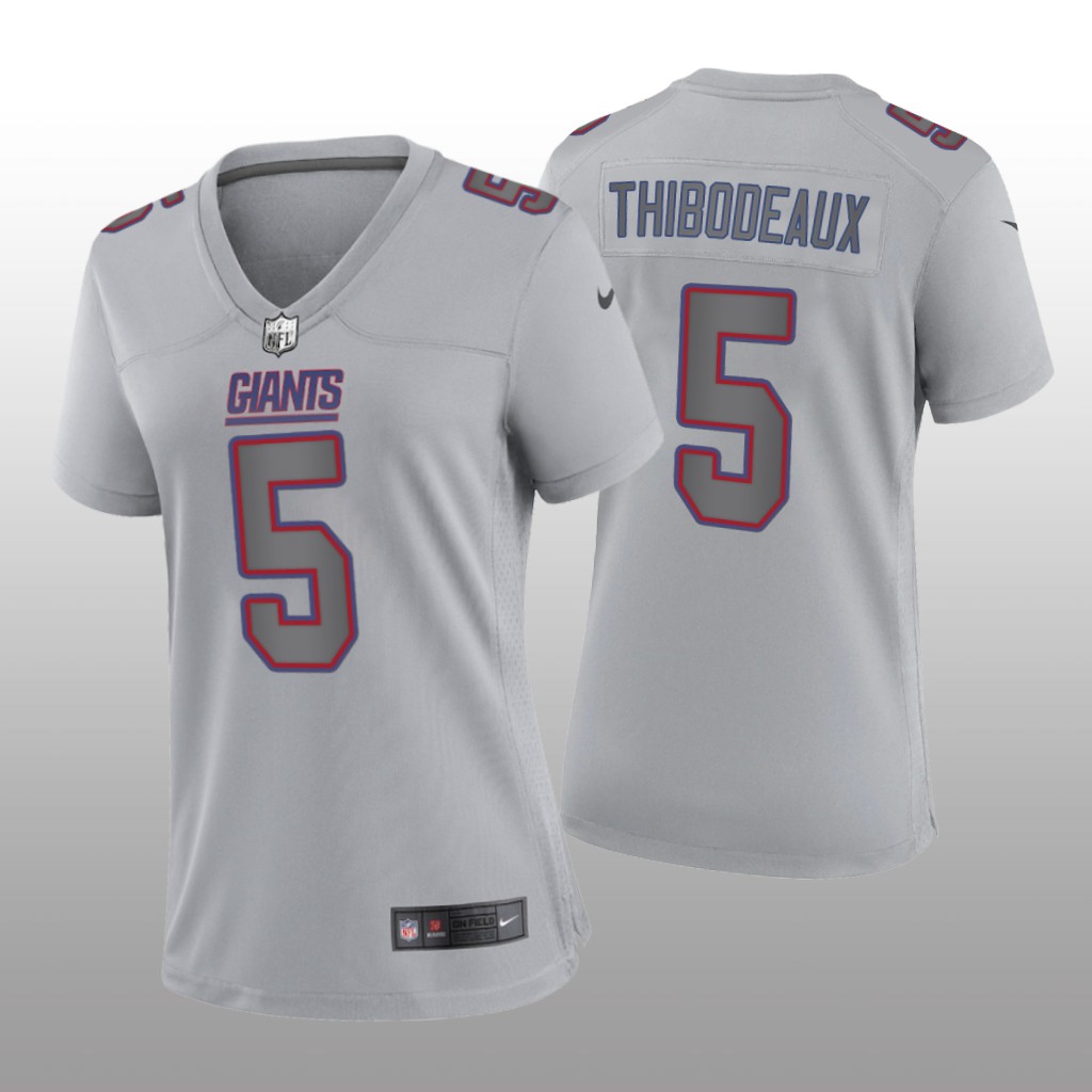 New York Giants Kayvon Thibodeaux Gray Jersey Atmosphere Fashion Game - Women's
