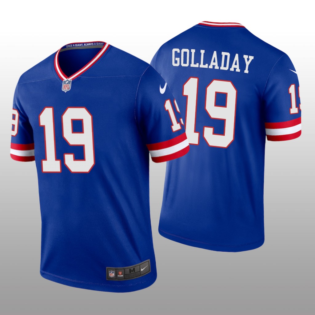 New York Giants Kenny Golladay Royal Jersey Classic Legend - Men's