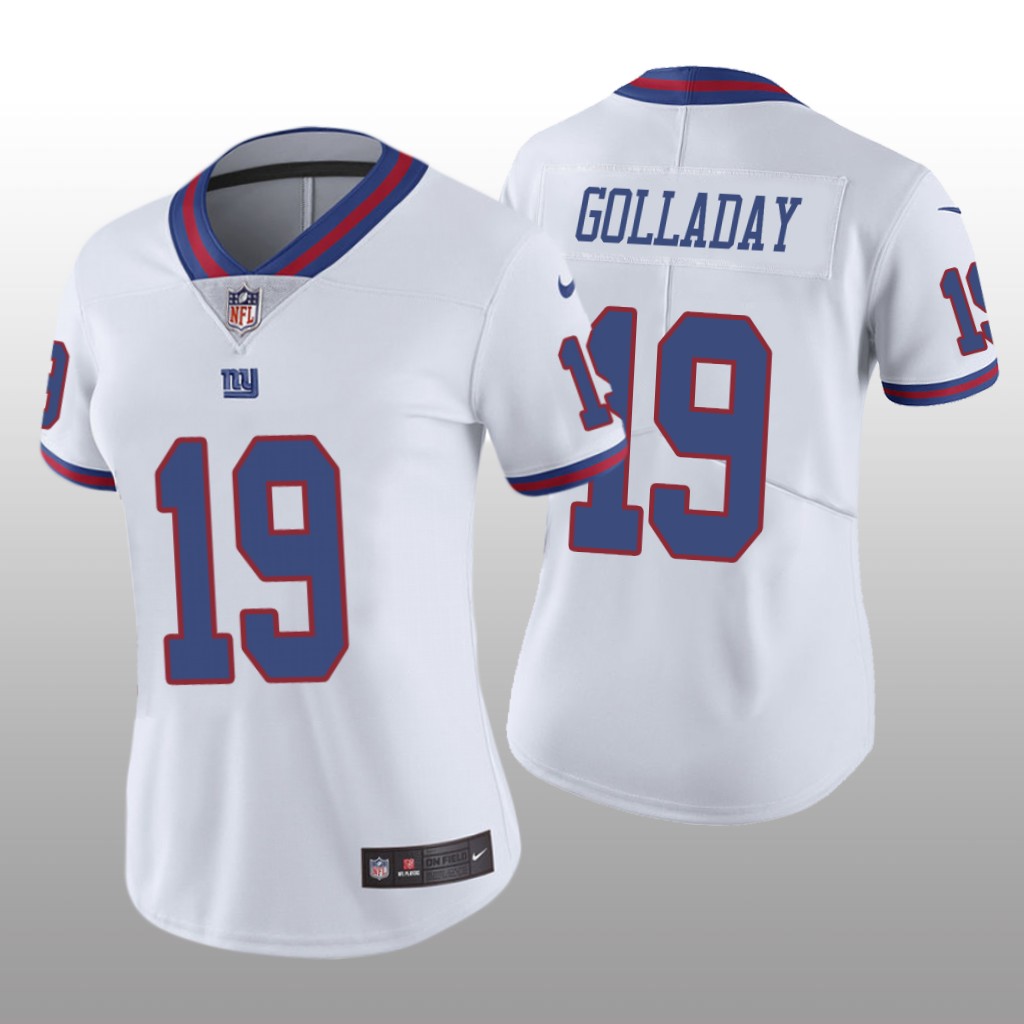 New York Giants Kenny Golladay White Jersey Color Rush Limited - Women's